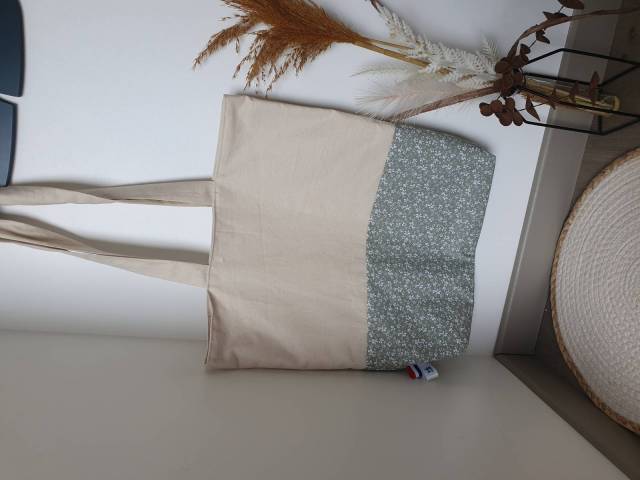 Tote bag diffati vert